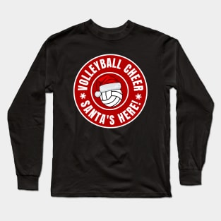 Volleyball Christmas Long Sleeve T-Shirt